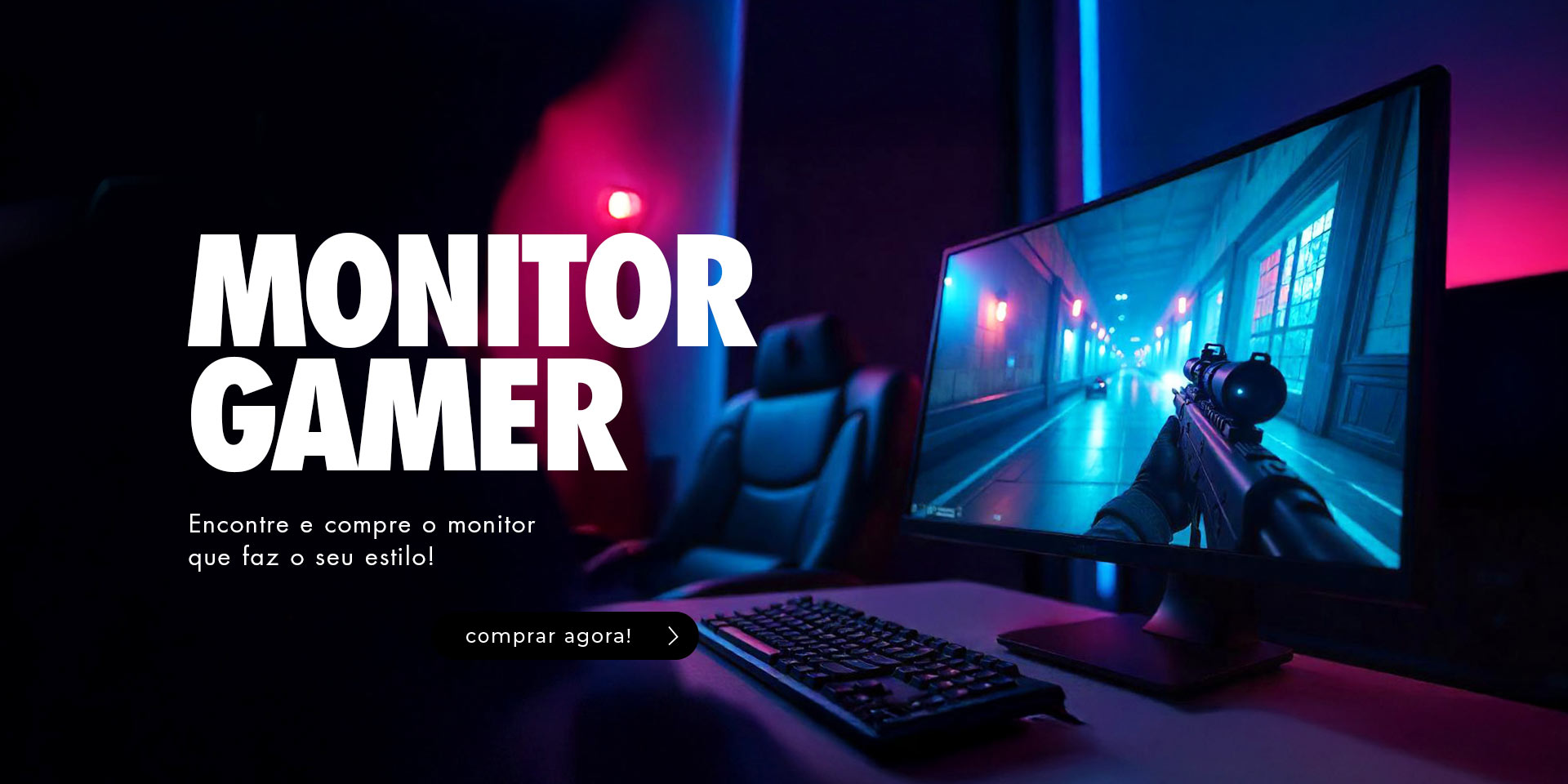 Full Banner Monitor Gamer